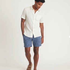 Saturday Short - 5" - Navy Tropical